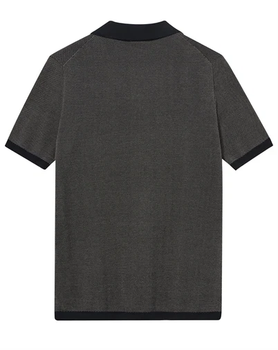 Mos Mosh - MMGRoma Batti Knit Polo - Navy